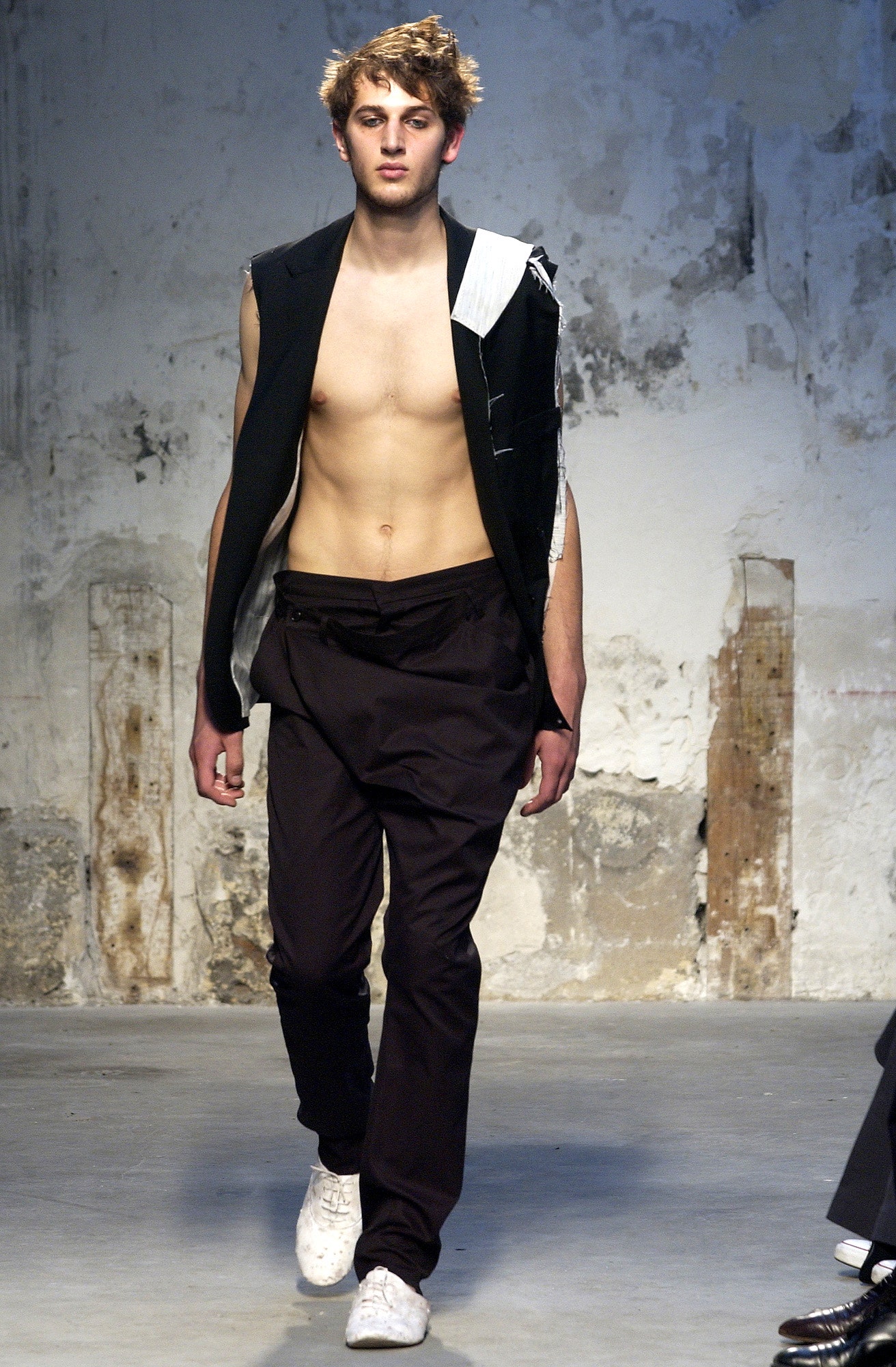 black relaxed jacket and pants