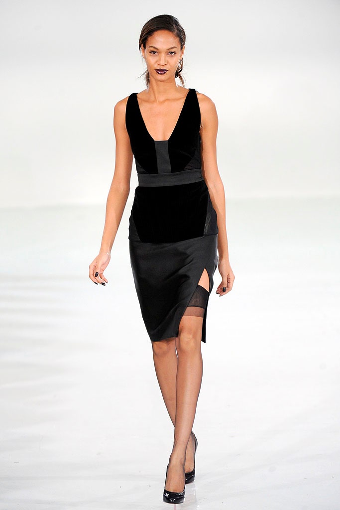 black silk velvet sleeveless dress