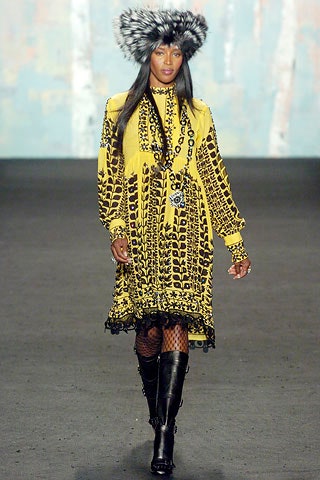 yellow cotton long-sleeve collared relaxed printed tiered dress