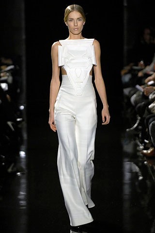 white fitted sleeveless jumpsuit