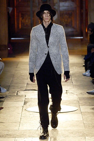 Ann Demeulemeester F/W 06 Menswear Look 11