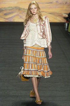 pink silk long-sleeve collared fitted striped ruffled jacket