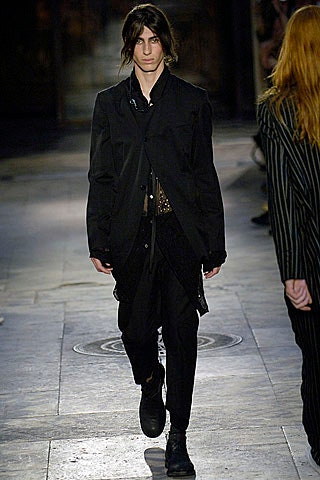 Ann Demeulemeester S/S 07 Menswear Look 41
