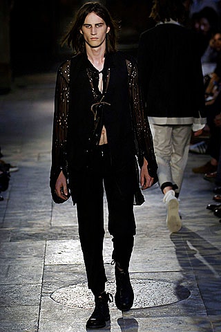 Ann Demeulemeester S/S 07 Menswear Look 104