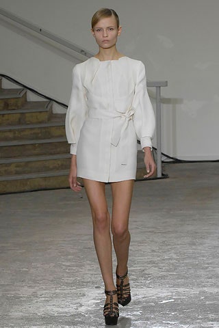 white silk fitted mini dress