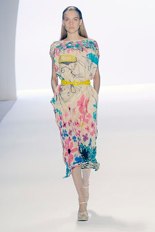 floral midi dress with pockets
