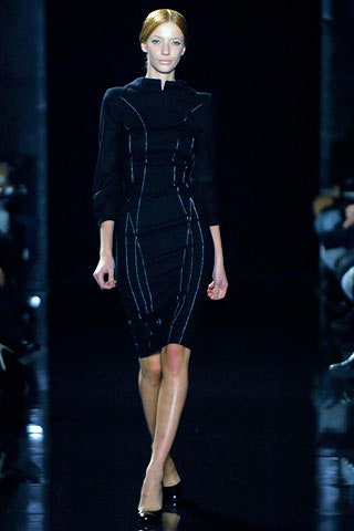 black fitted silk midi dress