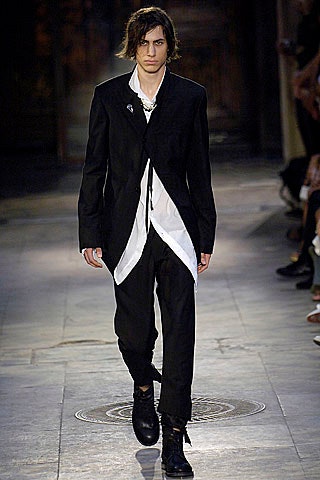 Ann Demeulemeester Spring 2007 Menswear
