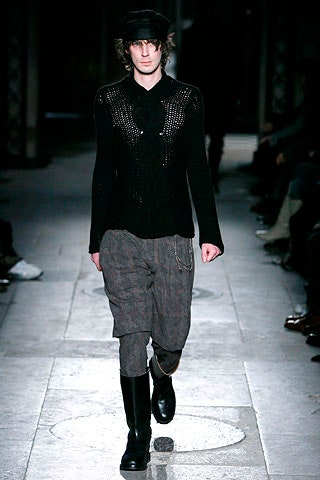 Ann Demeulemeester F/W 07 Menswear Look 65