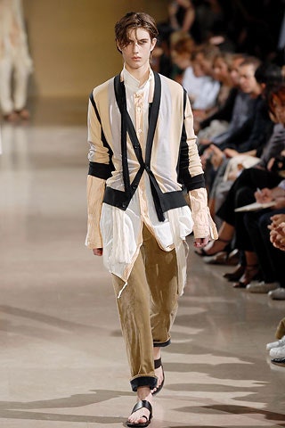 Ann Demeulemeester S/S 08 Menswear Look 44