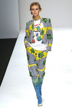 multi long-sleeve collared tailored printed blazer