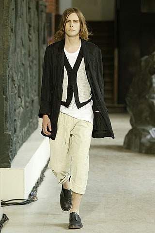 Ann Demeulemeester S/S 06 Menswear Look 1