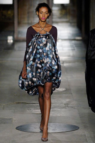 blue silk relaxed mini dress