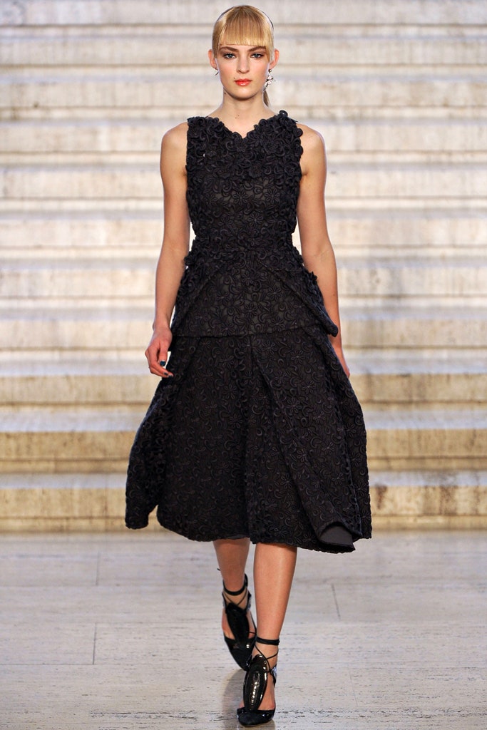 black silk sleeveless dress