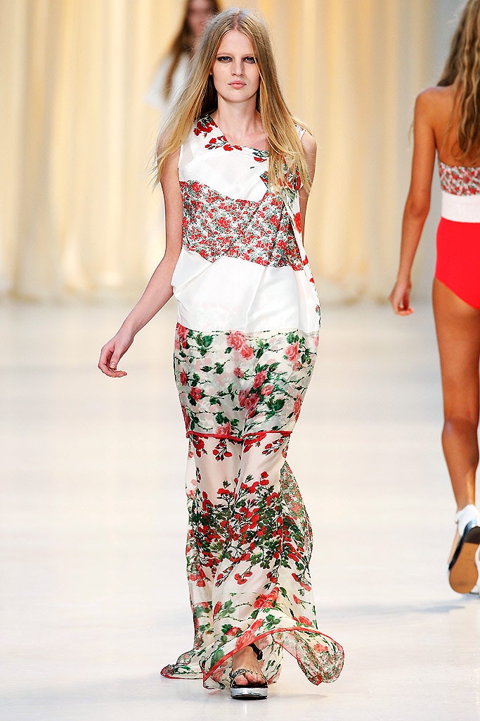 floral maxi dress