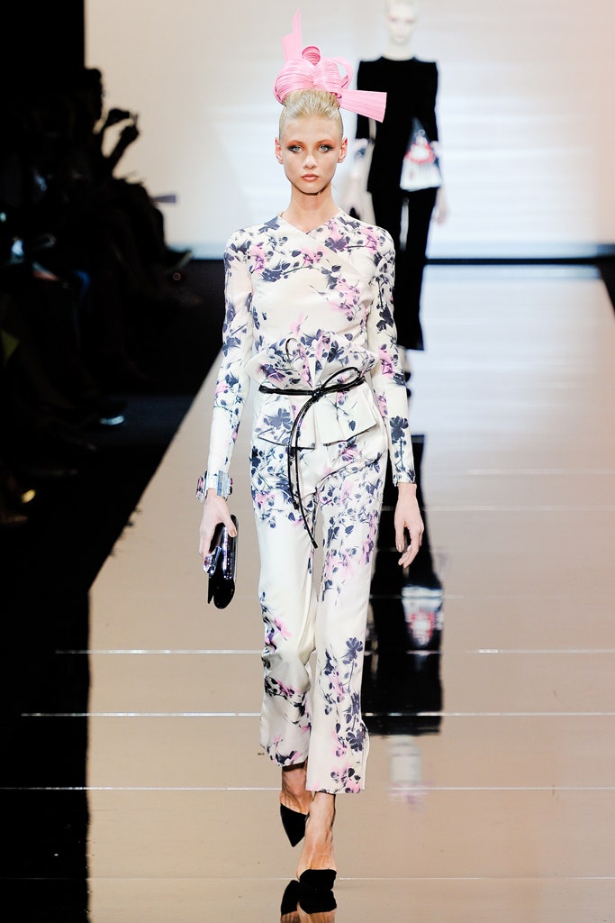 floral silk fitted jumpsuit