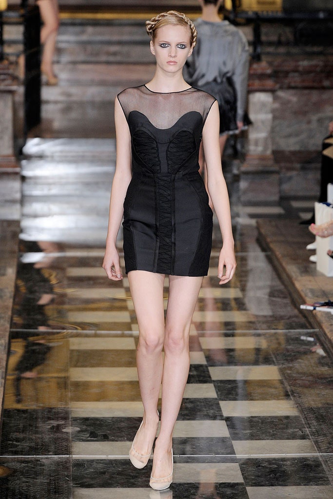 black silk sleeveless mini dress
