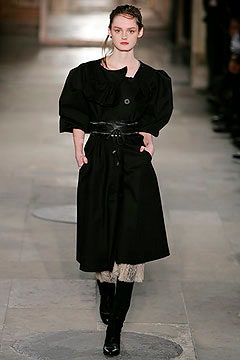 black belted midi dress