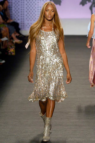 gold sequin sleeveless dress