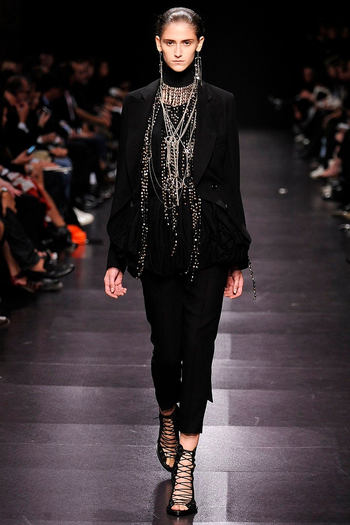 black blazer and relaxed top