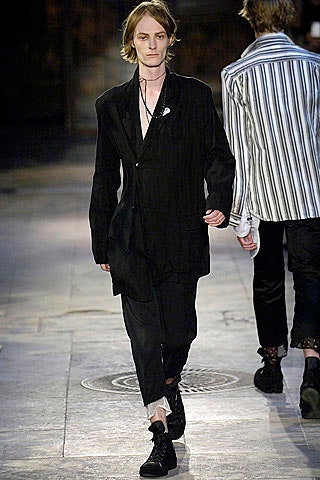Ann Demeulemeester S/S 07 Menswear Look 100