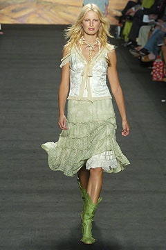 green cotton sleeveless v-neck relaxed tiered ruffled dress