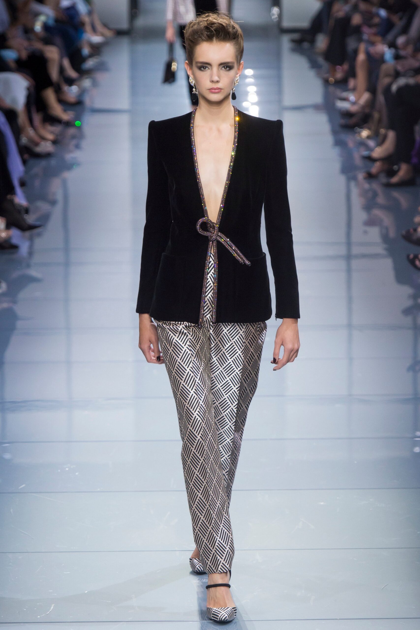 black velvet tailored blazer