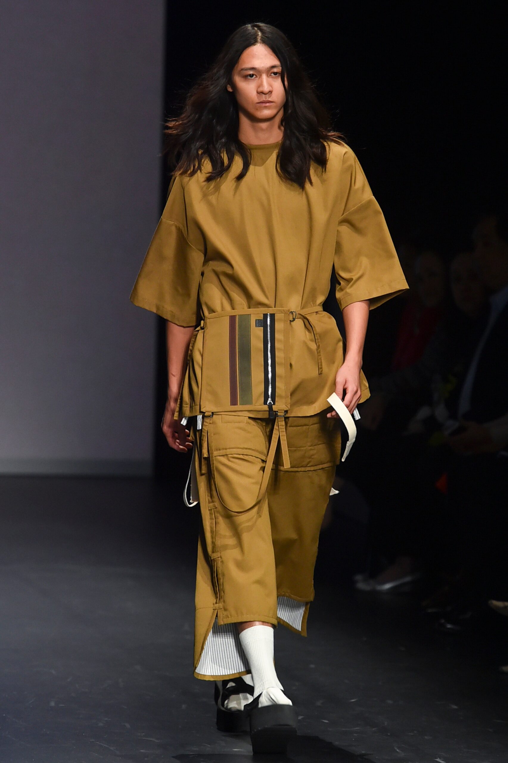 brown relaxed top and pants