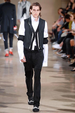 Ann Demeulemeester S/S 08 Menswear Look 6