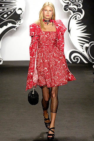 red floral mini dress with leggings