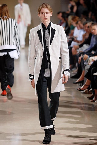 Ann Demeulemeester S/S 08 Menswear Look 24