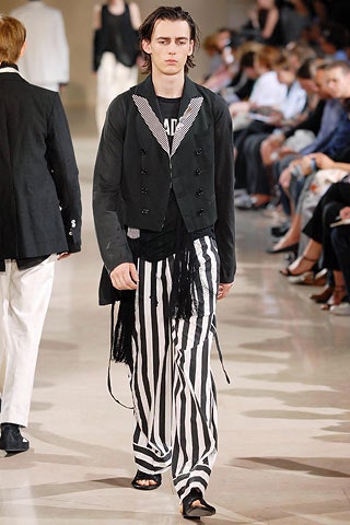 Ann Demeulemeester S/S 08 Menswear Look 84