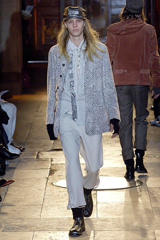 Ann Demeulemeester F/W 06 Menswear Look 77