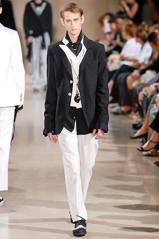 Ann Demeulemeester S/S 08 Menswear Look 80