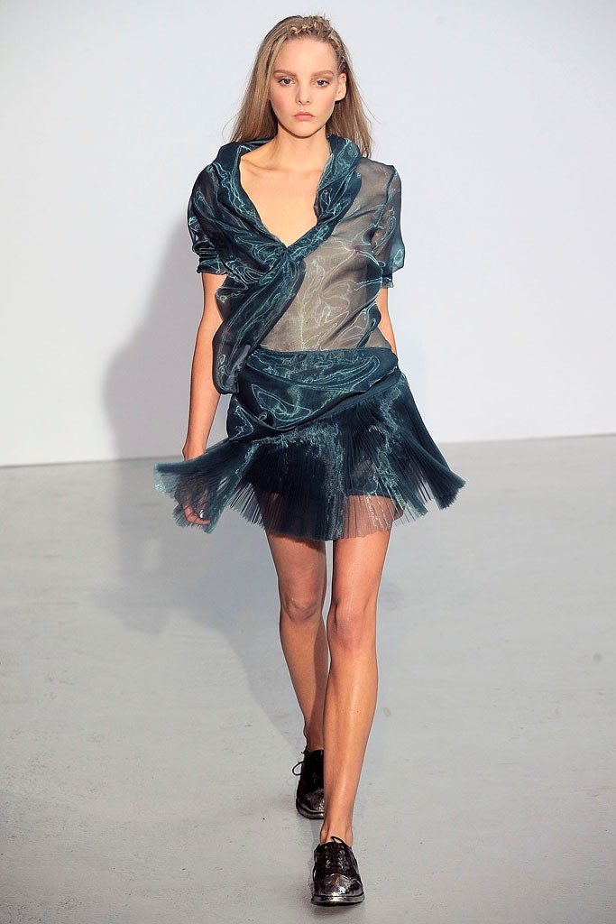 teal silk sleeveless mini dress