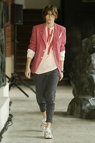 Ann Demeulemeester S/S 06 Menswear Look 11