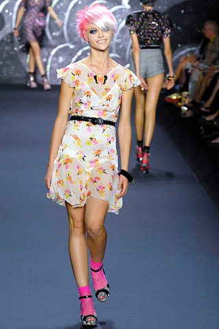floral mini dress