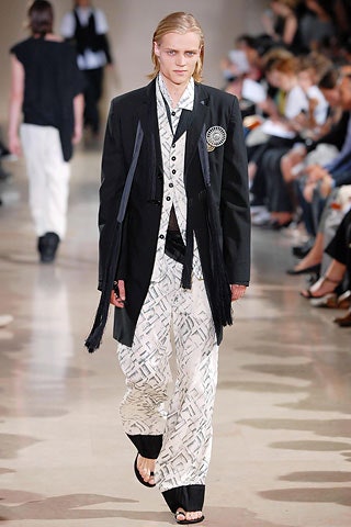 Ann Demeulemeester S/S 08 Menswear Look 96
