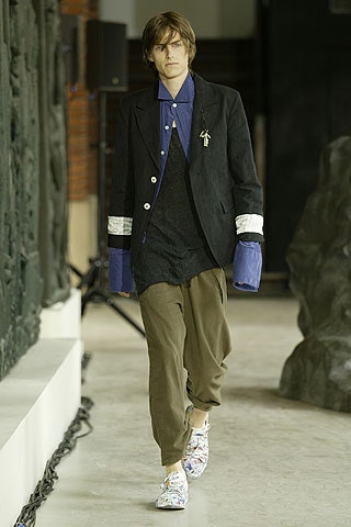 Ann Demeulemeester S/S 06 Menswear Look 193