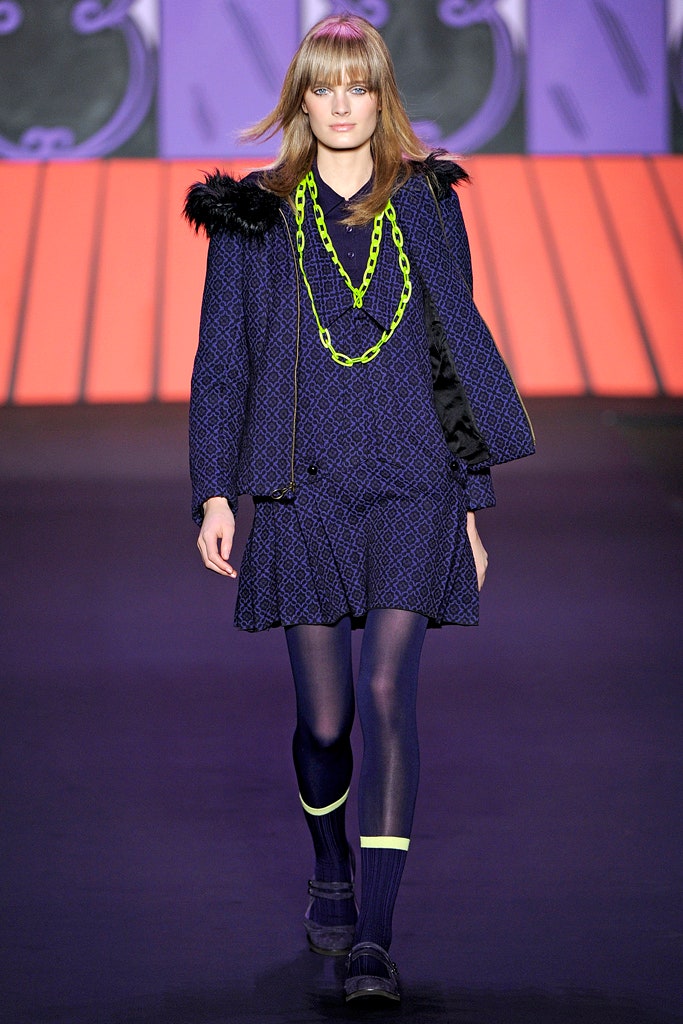 blue pleated mini dress with jacket