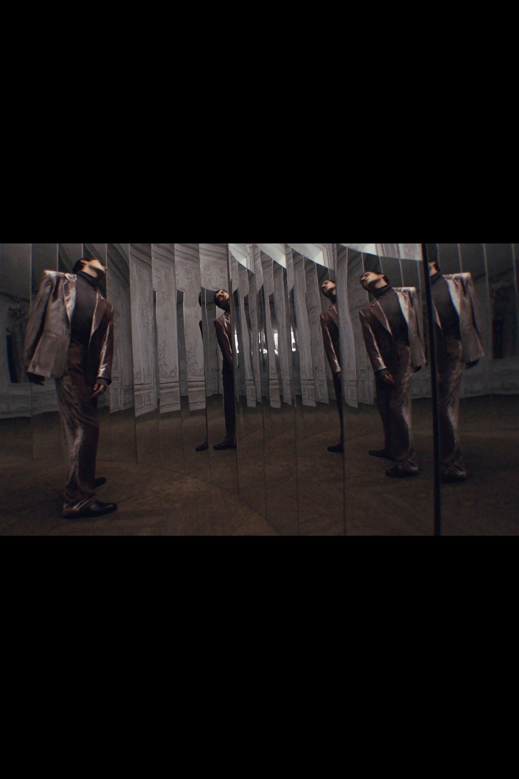 gray velvet tailored suit