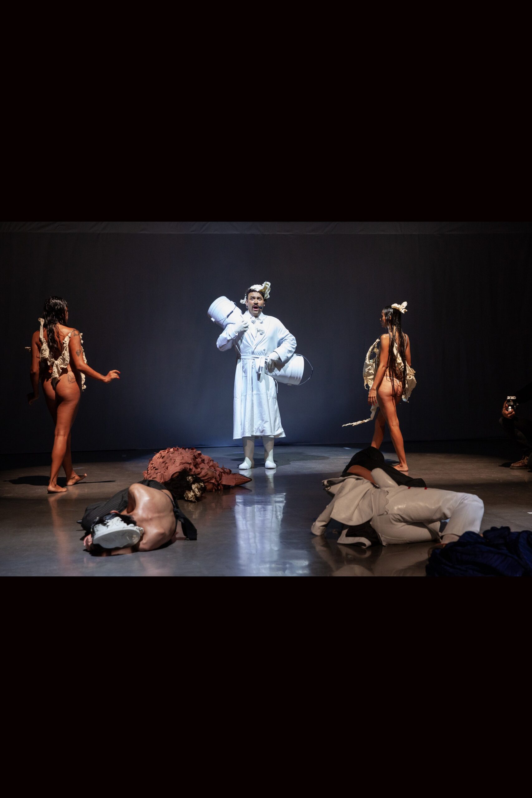 white cotton fitted dress