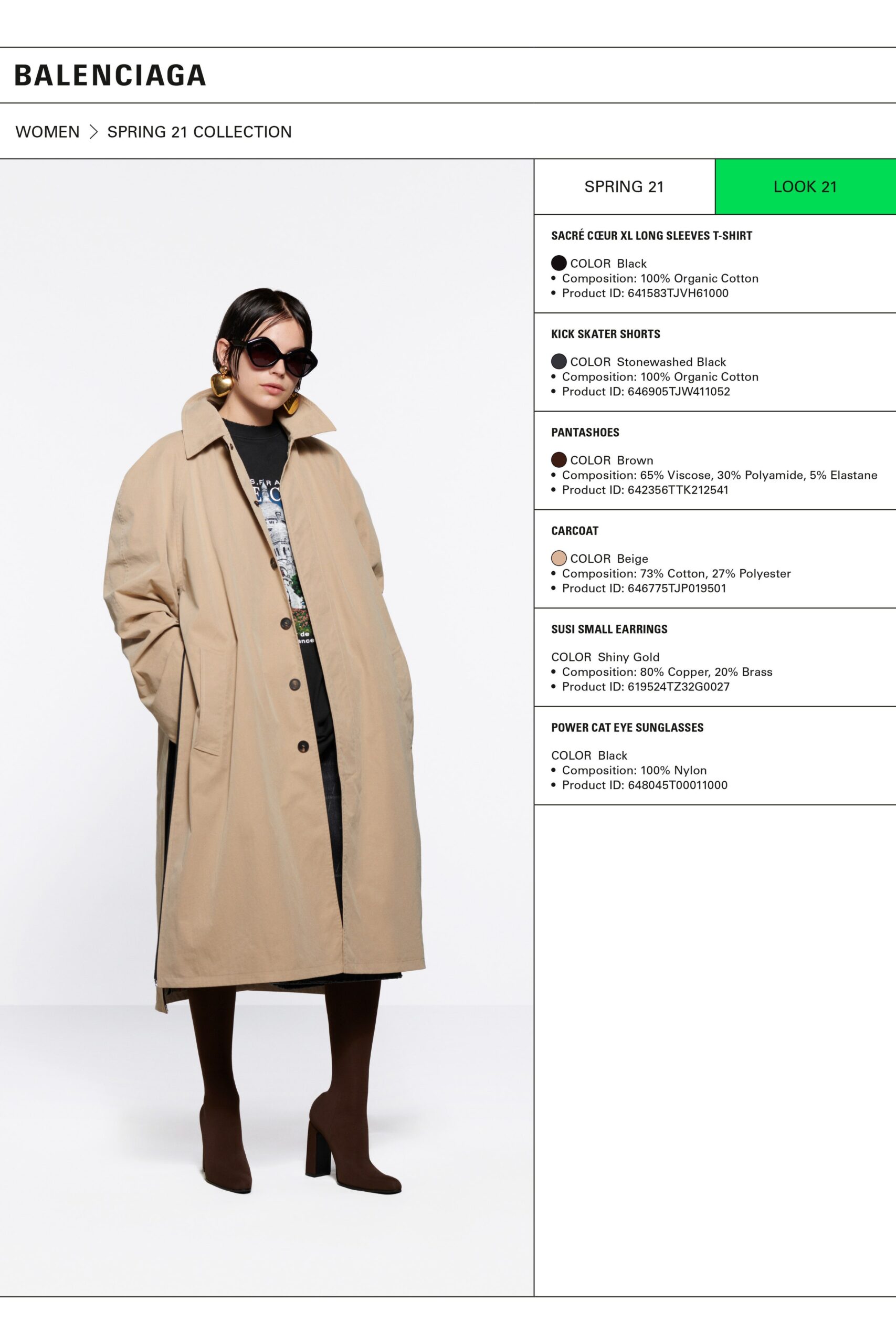 beige coat black t-shirt black pants