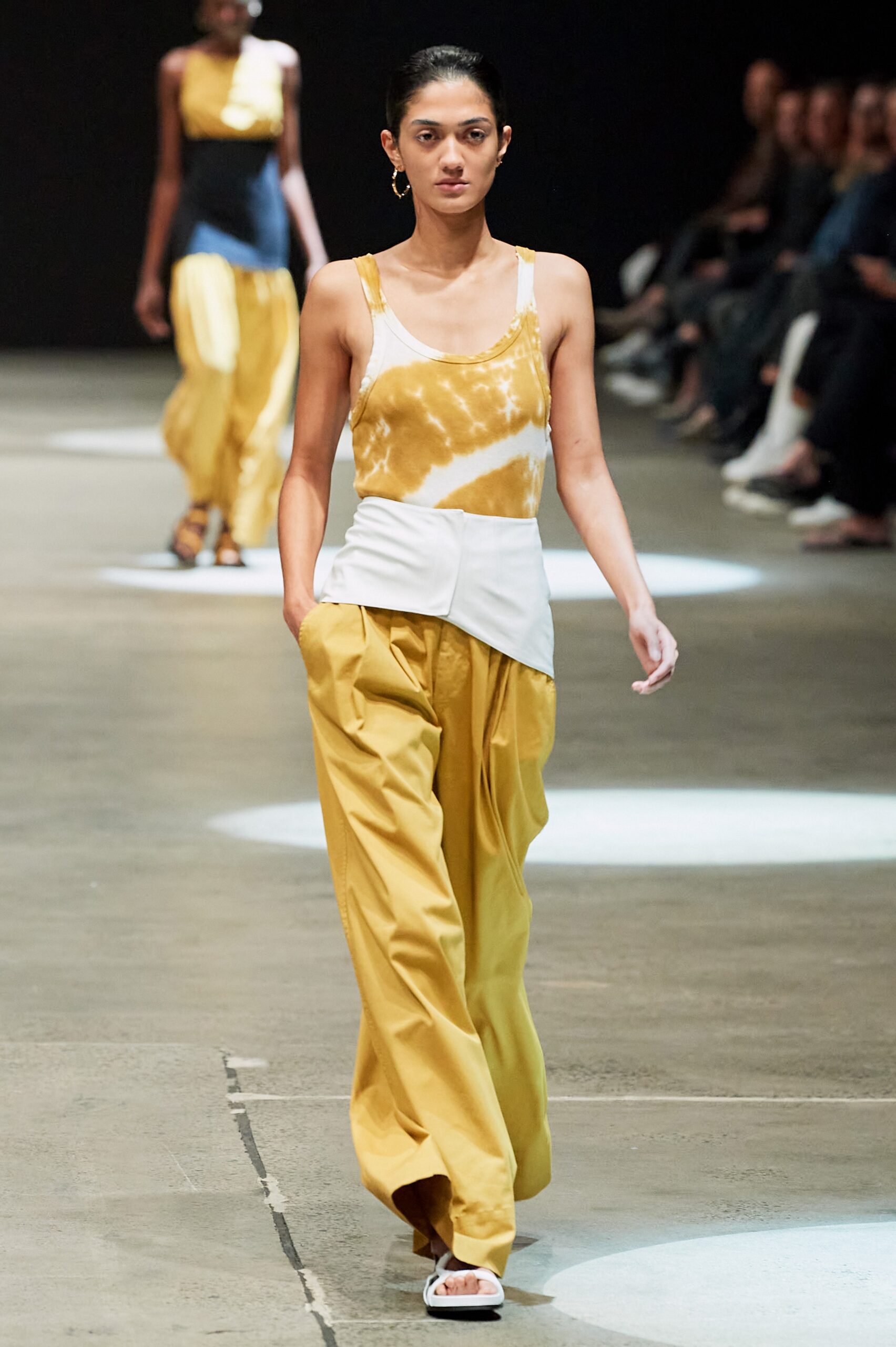 relaxed yellow top and pants