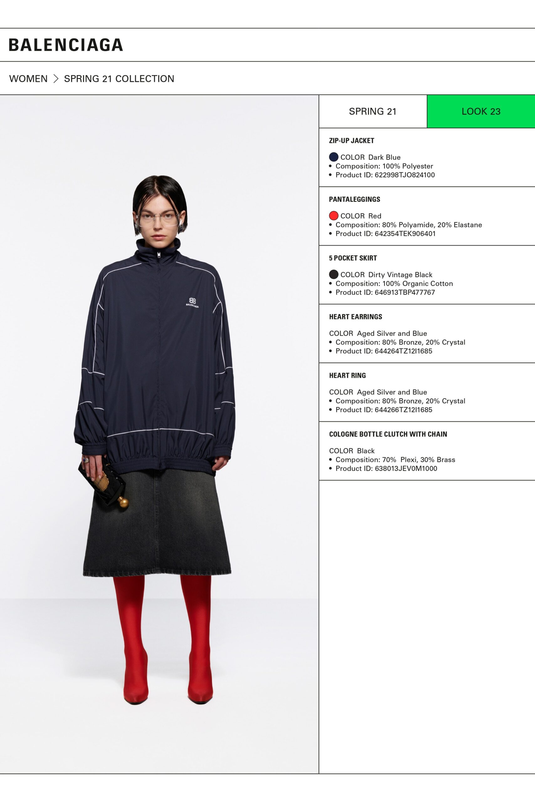 black jacket red pants outfit