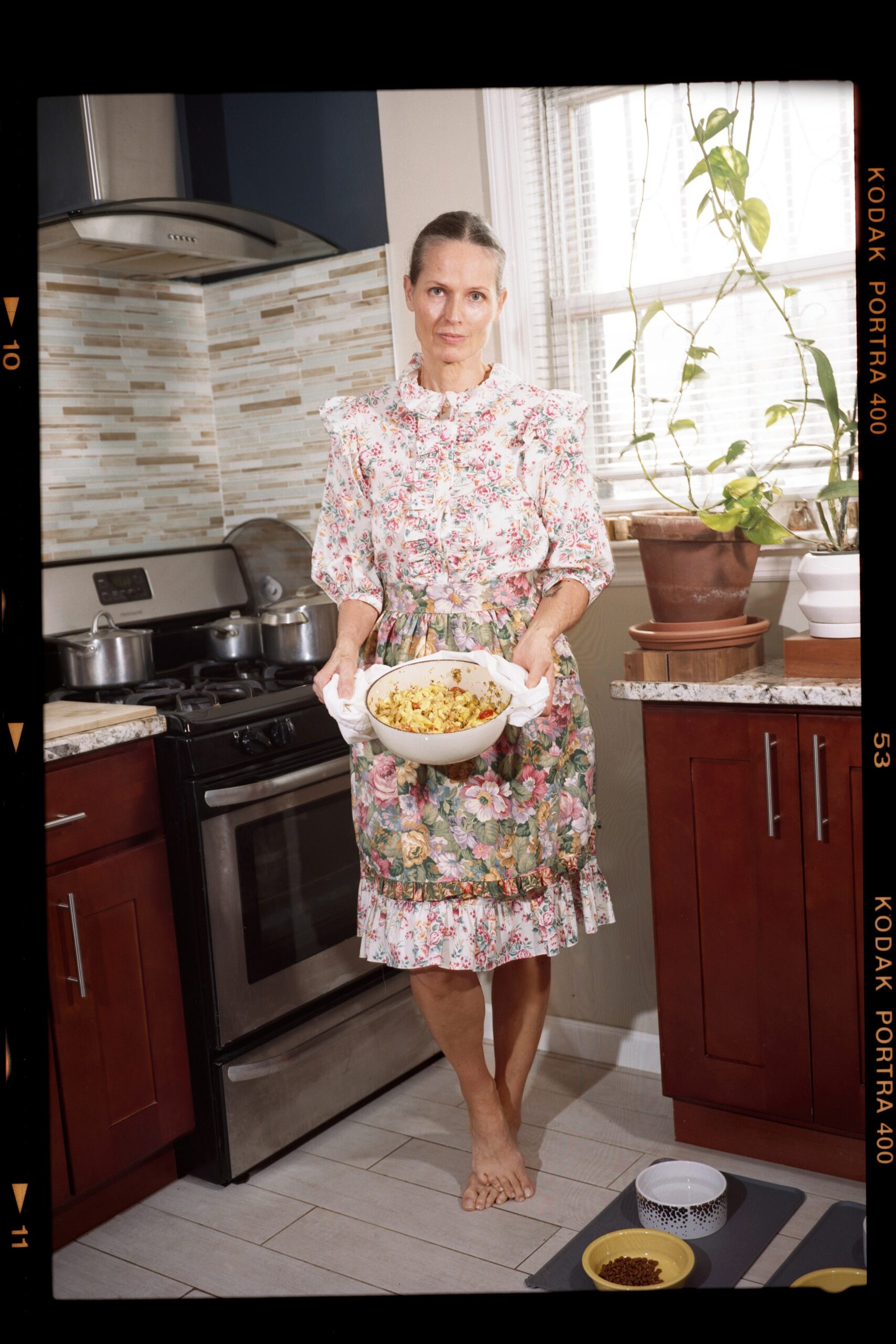 floral relaxed midi dress