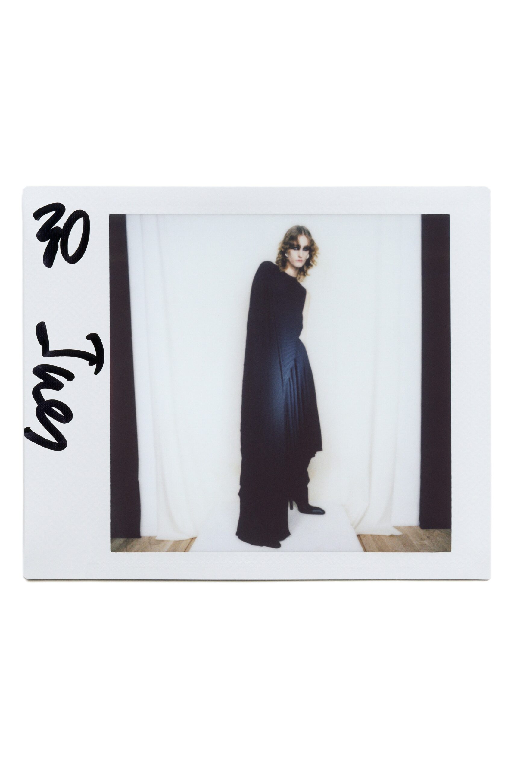 black silk sleeveless dress