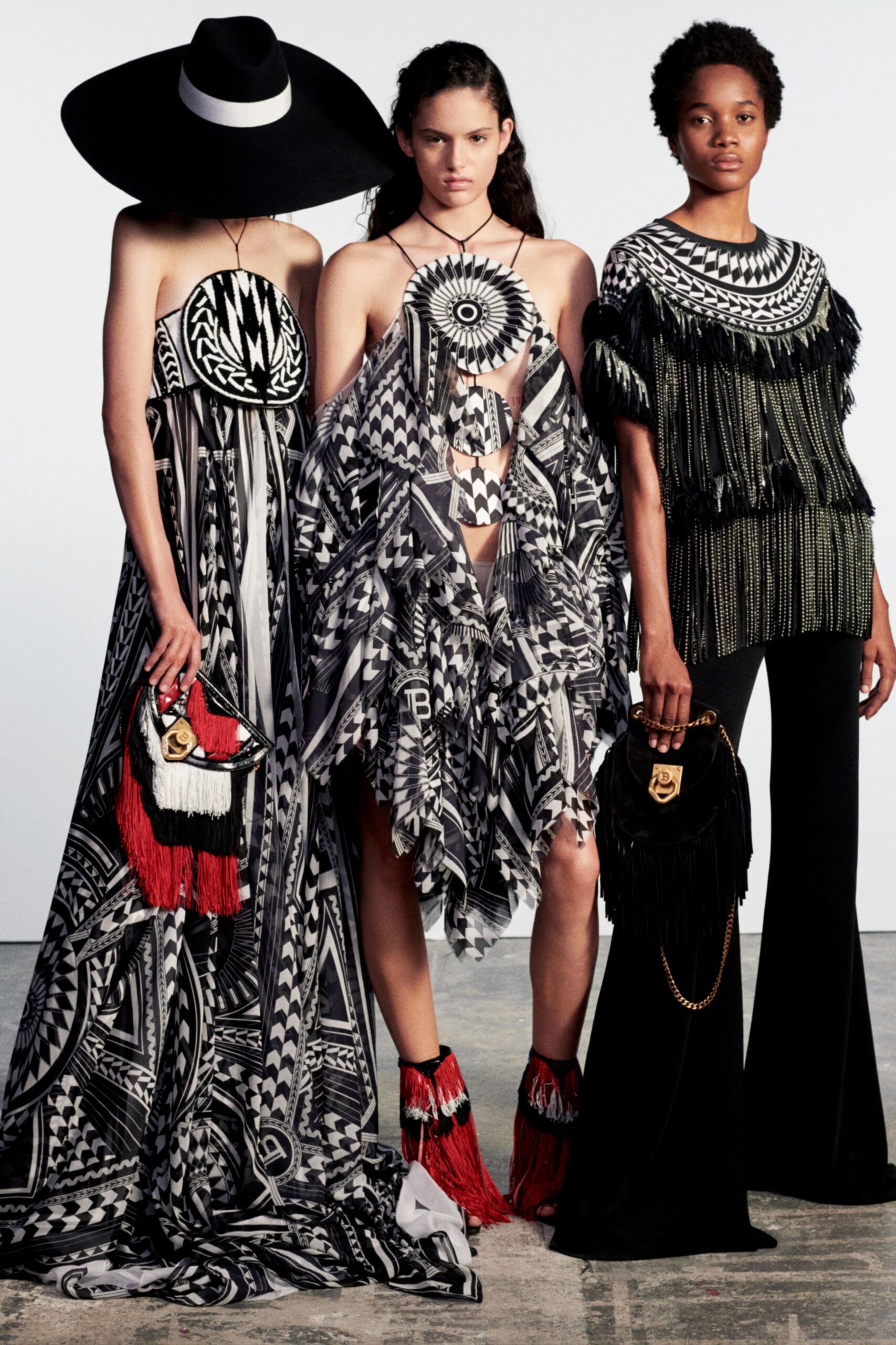 black chiffon sleeveless relaxed draped flowing cape