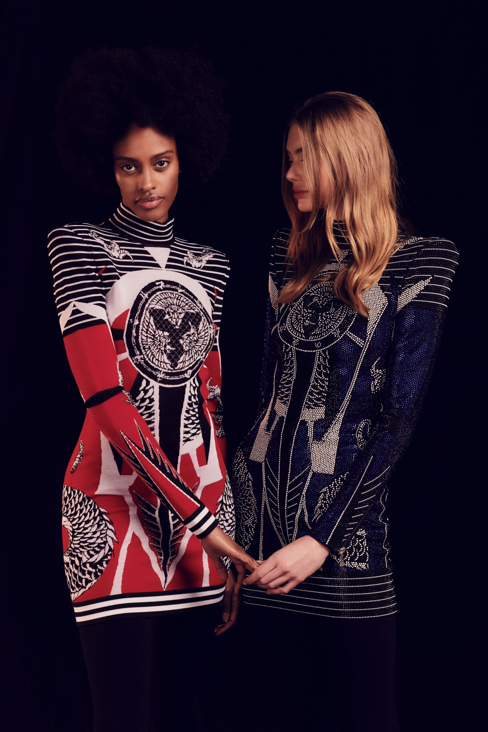 fitted mini dresses with prints