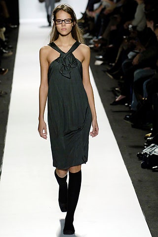 black silk sleeveless dress